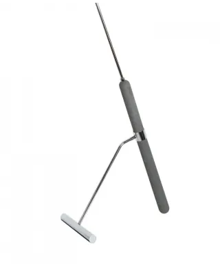 Lampa podłogowa - Stojąca - Chrom 145cm - Granino W1