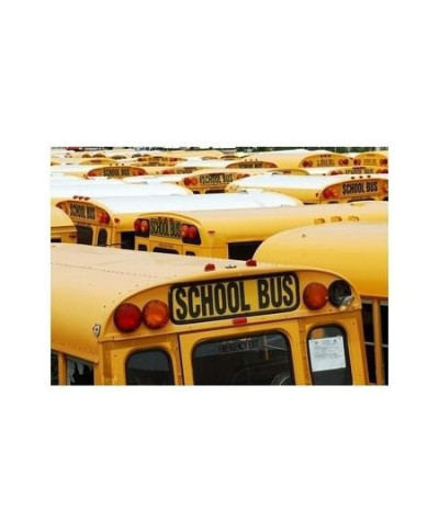 New York - Shool Bus - reprodukcja