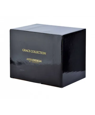 Dzbanek porcelanowy - Biały - GRACE - 870ml