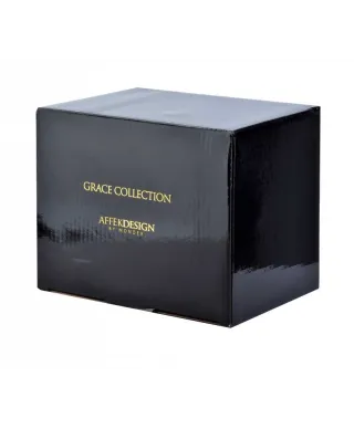 Dzbanek porcelanowy - Biały - GRACE - 870ml