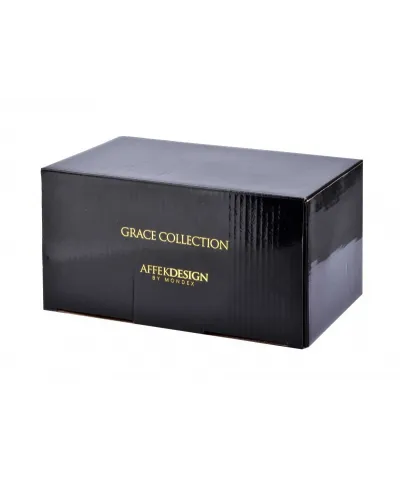 Cukiernica z mlecznikiem - Grace - Porcelana Biała