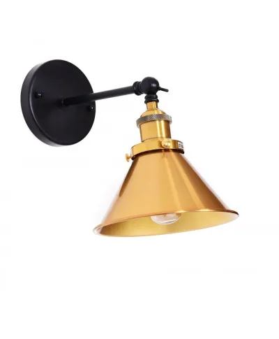 Lampa ścienna - Kinkiet Czarny Loft Nori W1