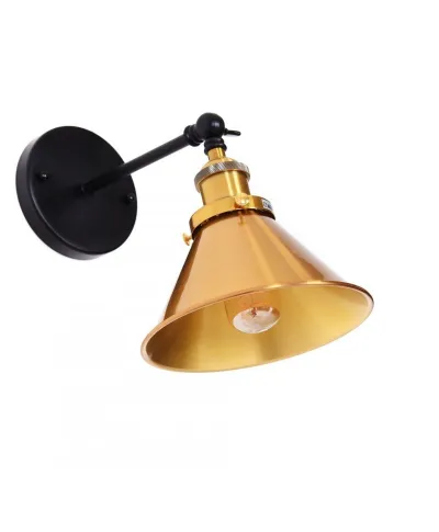 Lampa ścienna - Kinkiet Czarny Loft Nori W1