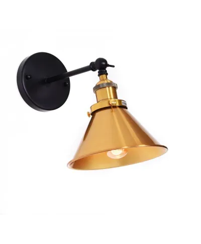 Lampa ścienna - Kinkiet Czarny Loft Nori W1