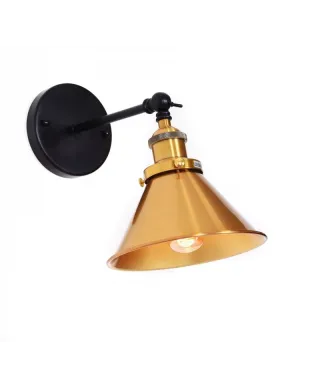 Lampa ścienna - Kinkiet Czarny Loft Nori W1