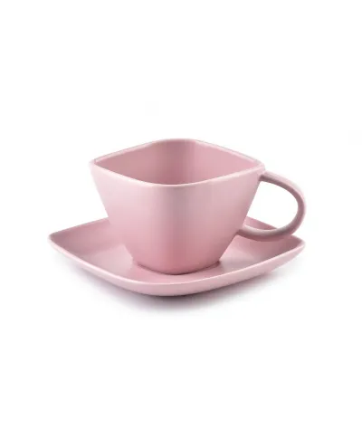 Filiżanka do espresso - Happy - Różowa - 100ml