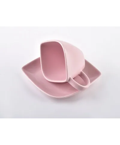 Filiżanka do espresso - Happy - Różowa - 100ml