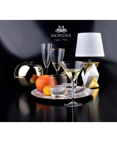 Komplet kieliszków do szampana 300ml - Mada