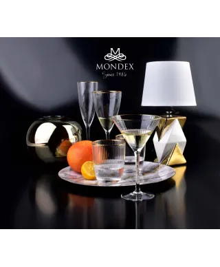 Komplet kieliszków do szampana 300ml - Mada