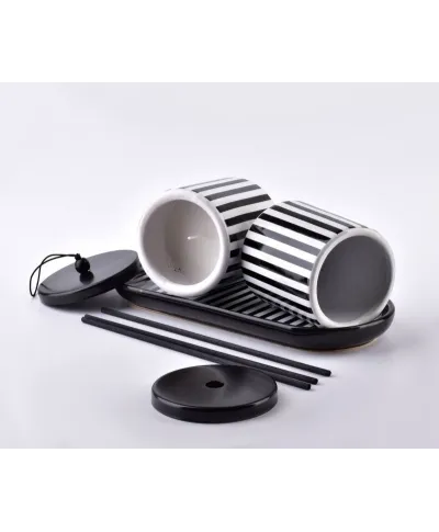 Zestaw zapachowy świeca+dyfuzor         23X9XH:9cm