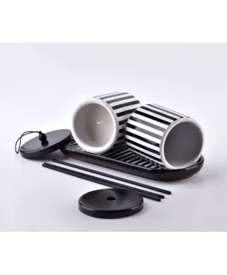 Zestaw zapachowy świeca+dyfuzor         23X9XH:9cm