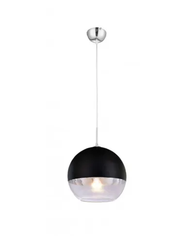 Lampa wisząca - Nowoczesna - Czarna - Veroni D20
