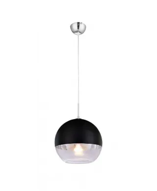 Lampa wisząca - Nowoczesna - Czarna - Veroni D20