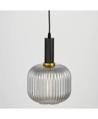 Lampa wisząca - Potrójna Dymiona - Loft - Gato W3-RD