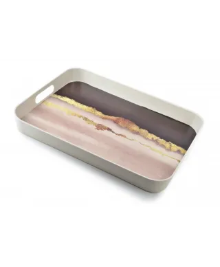 Taca dekoracyjna - Wielokolorowa - 40x31cm