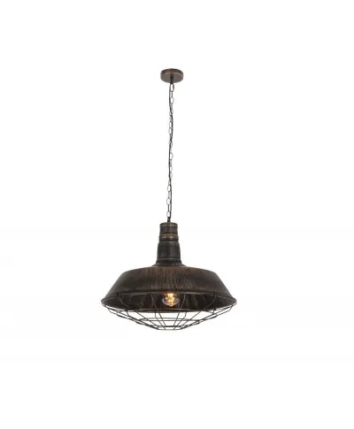Lampa wisząca Industrialna - Loft stare złoto - Ariogio D45