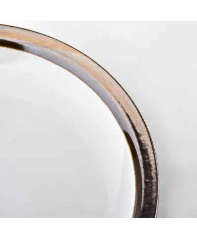 Talerz porcelanowy - Biały - CAL - 20cm