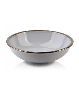Miska porcelanowa - Szara - CAL - 500ml