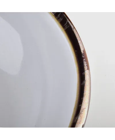 Miska porcelanowa - Szara - CAL - 500ml