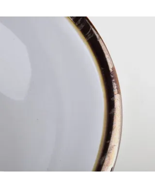 Miska porcelanowa - Szara - CAL - 500ml