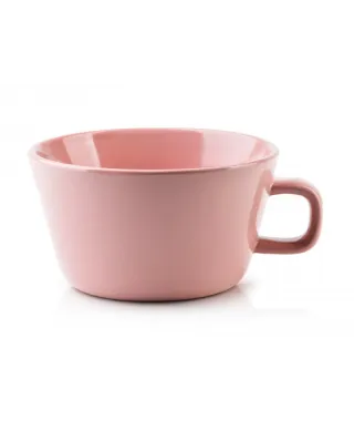 Kubek porcelanowy - Różowa - Nadine - 500ml