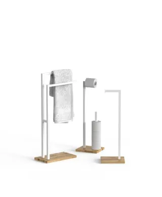 Stojak na papier toaletowy - ADRA PLUS Dąb - LOFT 70cm