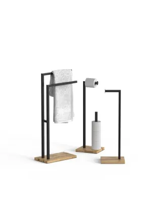 Stojak na papier toaletowy - ADRA PLUS Dąb - LOFT 70cm