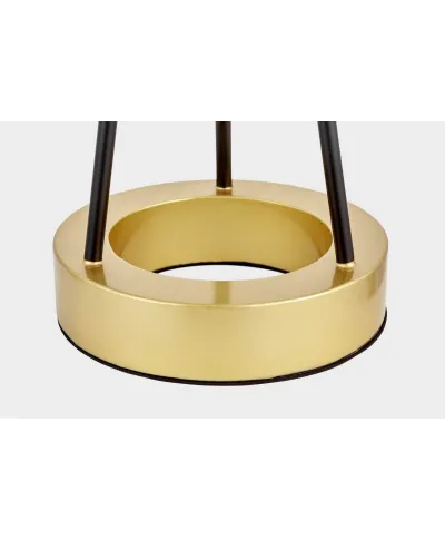 Lampka nocna - Lampa Czarno Złota - Belforte