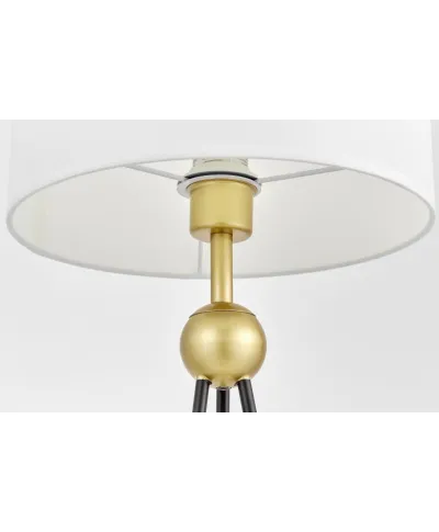 Lampka nocna - Biało złota - Nowoczesna Lampa Belforte