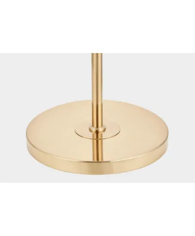 Lampa Podłogowa - Stojąca - Czarno Mosiężna Azzaria