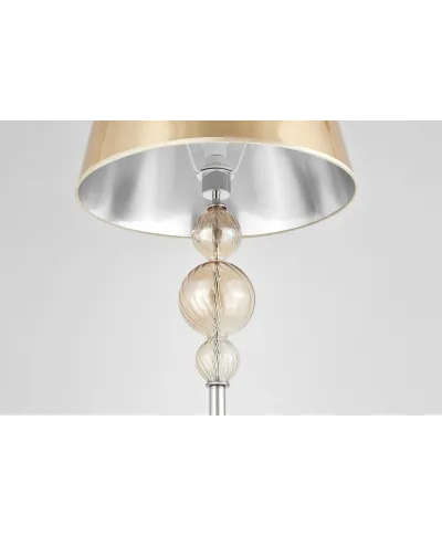 Lampa Stojąca do salonu - Złota Muraneo