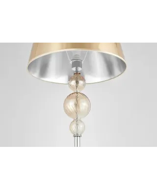 Lampa Stojąca do salonu - Złota Muraneo