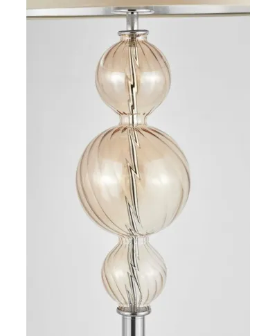 Lampa Stojąca do salonu - Złota Muraneo