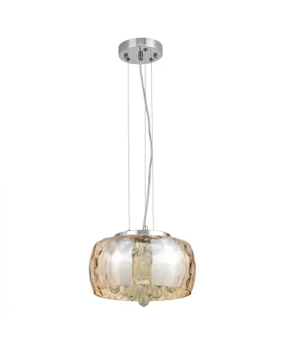 Lampa wisząca - Nowoczesna Bursztynowa - Rubina D30