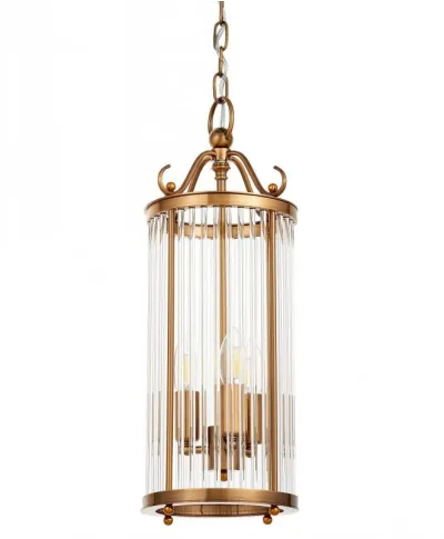 Lampa wisząca - Mosiężna Loft Boston W3