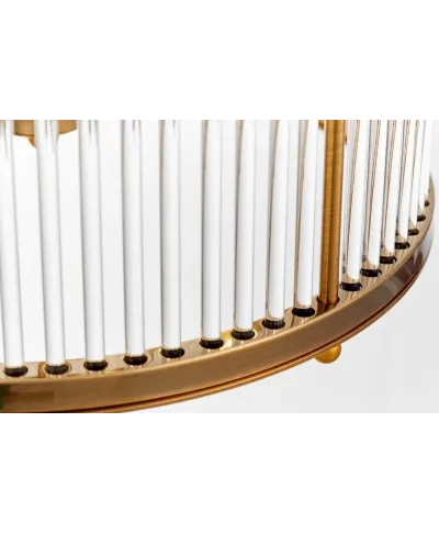 Lampa wisząca - Mosiężna Loft Boston W6