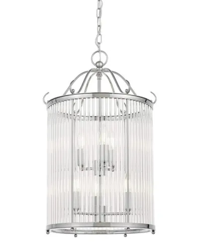 Lampa wisząca - Chromowana Loft Boston W6