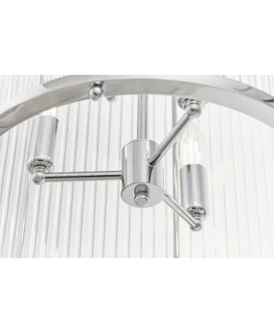 Lampa wisząca - Chromowana Loft Boston W6