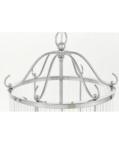 Lampa wisząca - Chromowana Loft Boston W6
