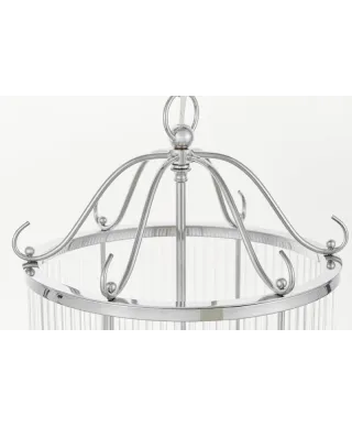 Lampa wisząca - Chromowana Loft Boston W6
