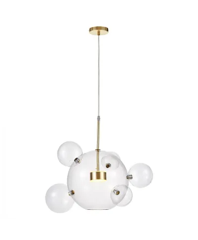 Lampa wisząca - Złota Neroni W6