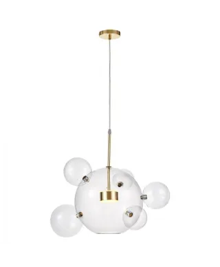 Lampa wisząca - Złota Neroni W6