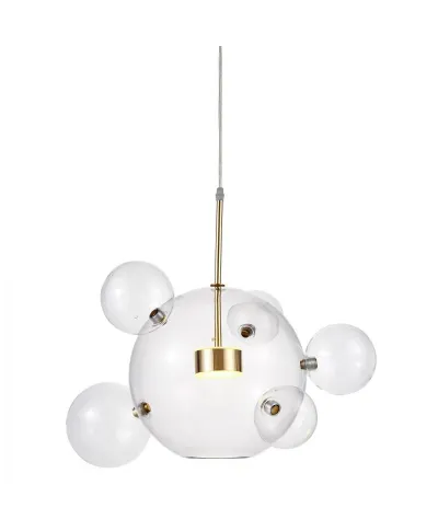 Lampa wisząca - Złota Neroni W6