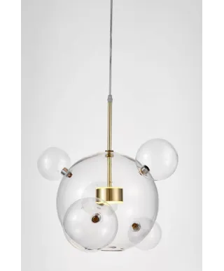 Lampa wisząca - Złota Neroni W6