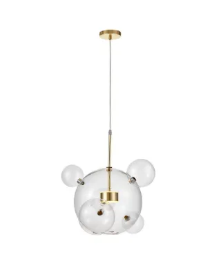 Lampa wisząca - Złota Neroni W4