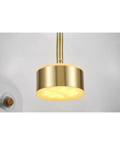 Lampa wisząca - Złota Neroni W4