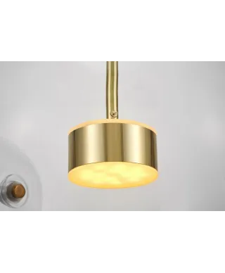 Lampa wisząca - Złota Neroni W4