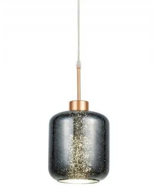 Lampa wisząca nowoczesna - Szaro złota Alacosmo W1