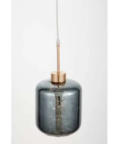 Lampa wisząca nowoczesna - Szaro złota Alacosmo W1