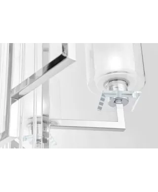 Lampa wisząca - Żyrandol Chromowany Manhattan W6